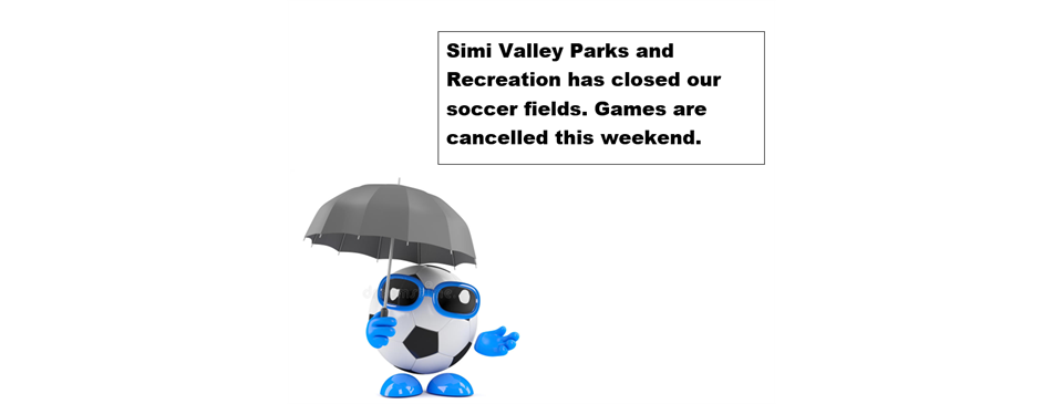 Fields closed this weekend 3/25