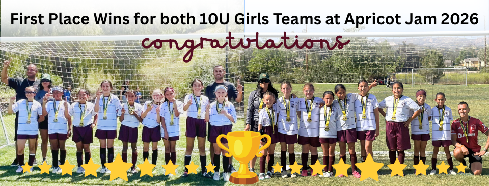 Congratulations both G10U Teams and Coach Ana